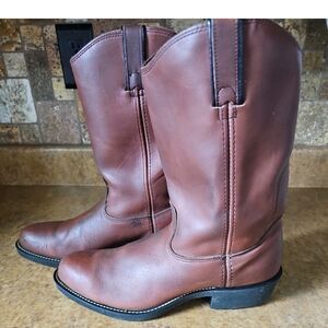 Long Haul Leather Boots Size 10.5M